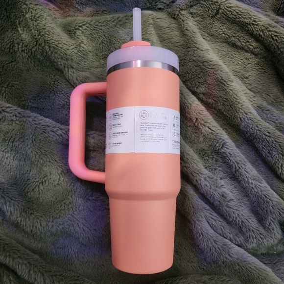 Stanley Quencher H2.0 Tumbler 30oz Nectarine orange NEW - Picture 3 of 9